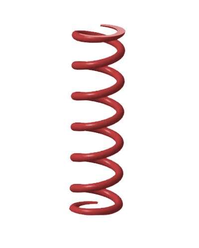 Пружина детской качалки - балансир 22/122/430
