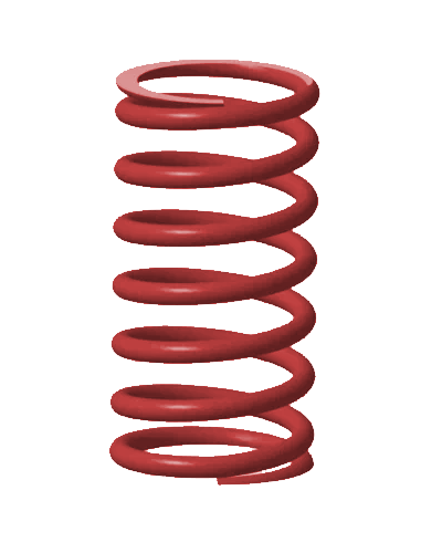 Пружина детской качалки балансир 25/230/450