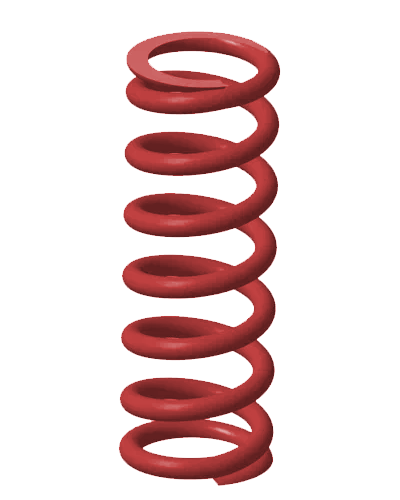 Пружина детской качалки- балансир 21/132/350